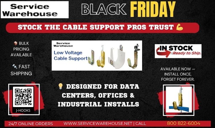 Low Voltage Cable Clamp support